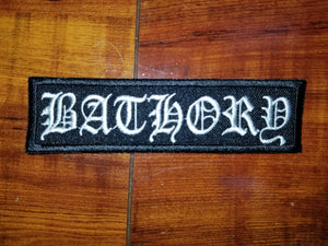 Bathory Logo Patch