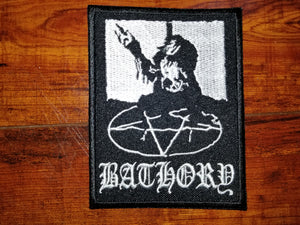 Bathory Quorthon Pentagram Logo Patch