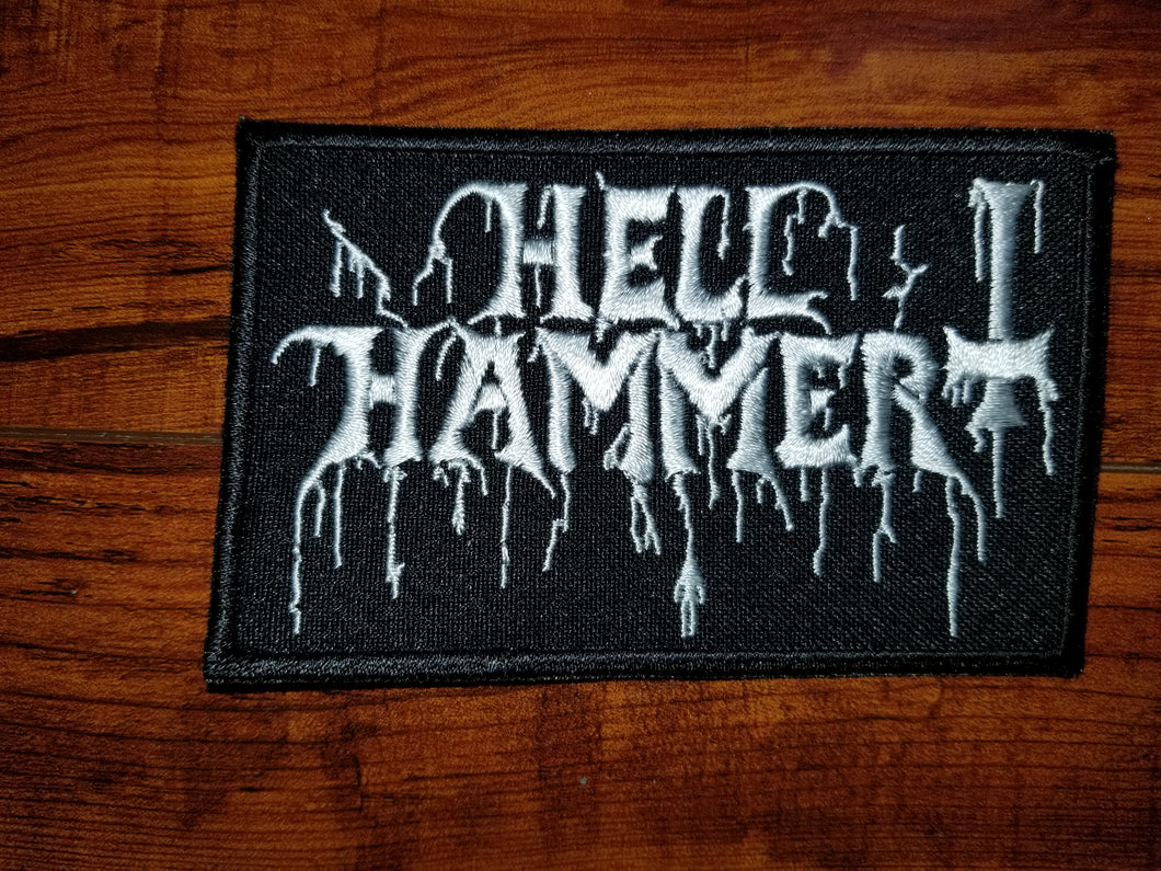 Hell Hammer Logo Patch