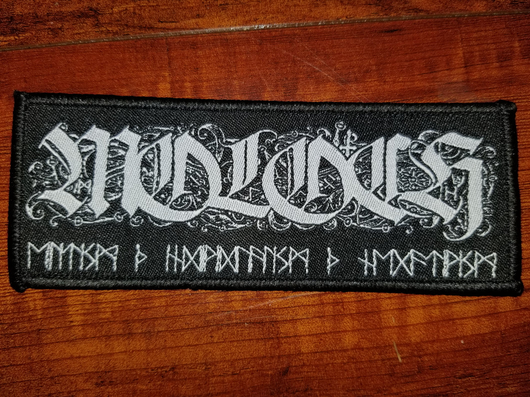 Moloch Runes Logo Patch